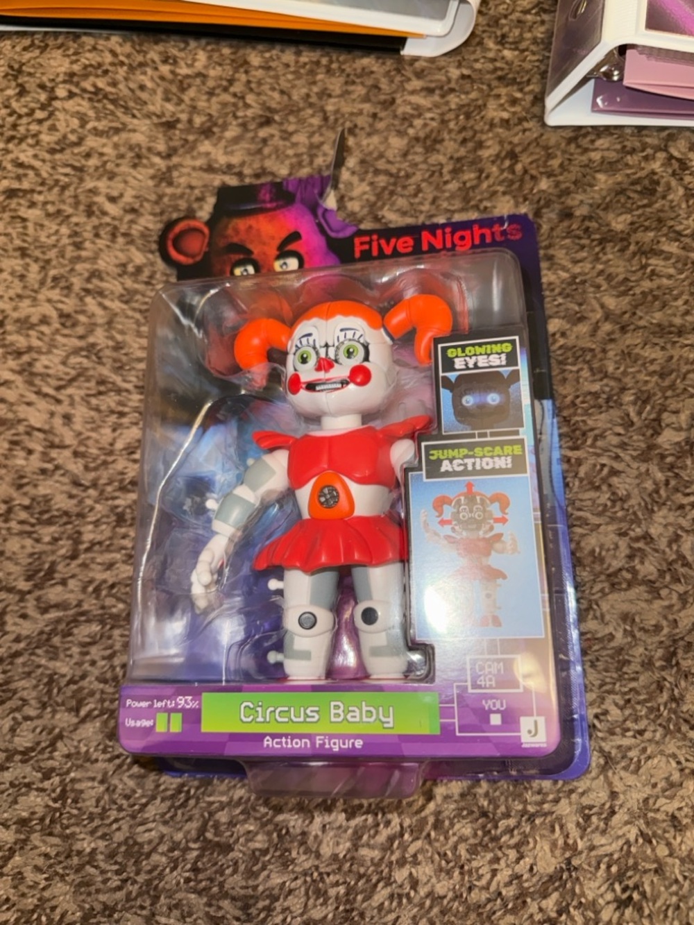 New Jazwares Five Nights at Freddy’s FNAF Circus Baby 5" Action Figure Wave 4